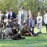 02.05.2017 Samsonów. W Obronie Biało-Czerwonej. Rekonstrukcja. / Stanisław Blinstrub / Radio Kielce