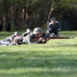 02.05.2017 Samsonów. W Obronie Biało-Czerwonej. Rekonstrukcja. / Stanisław Blinstrub / Radio Kielce