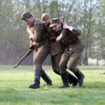 02.05.2017 Samsonów. W Obronie Biało-Czerwonej. Rekonstrukcja. / Stanisław Blinstrub / Radio Kielce