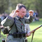 02.05.2017 Samsonów. W Obronie Biało-Czerwonej. Rekonstrukcja. / Stanisław Blinstrub / Radio Kielce