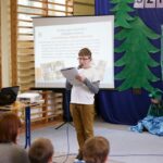 27.05.2015 Kielce. Szkolny Festiwal Projektów w ZSO Nr 17 Specjalnych. / Stanisław Blinstrub / Radio Kielce