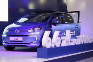 Volkswagen e-Up / Robert Felczak / Radio Kielce / archiwum