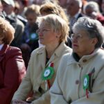 17.05.2015 Święto Ludowe w Chmielniku. Sekretarz Stanu w MON Beata Oczkowicz / Stanisław Blinstrub / Radio Kielce