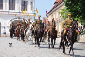 Ułani odwiedzili Sandomierz (13 czerwca 2015 r.) / Grażyna Szlęzak-Wójcik / Radio Kielce