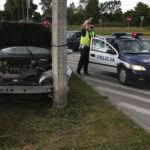 Wypadek przy ulicy Tarnowskiej w Kielcach (17 czerwca 2015 r.) / Piotr Michalski / Radio Kielce