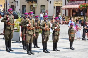 Ułani odwiedzili Sandomierz (13 czerwca 2015 r.) / Grażyna Szlęzak-Wójcik / Radio Kielce