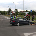 Wypadek przy ulicy Tarnowskiej w Kielcach (17 czerwca 2015 r.) / Piotr Michalski / Radio Kielce