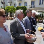 Konferencja PiS na placu Artystów w Kielcach / Kamil Król / Radio Kielce