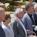 Konferencja PiS na placu Artystów w Kielcach / Kamil Król / Radio Kielce