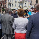 Konferencja PiS na placu Artystów w Kielcach / Kamil Król / Radio Kielce