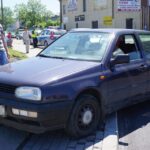 Karambol w centrum Kielc / Kamil Król / Radio Kielce