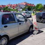 Karambol w centrum Kielc / Kamil Król / Radio Kielce