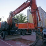 06.06.2015. Awaria wodociągu na ulicy Klonowej w Kielcach / Kamil Król / Radio Kielce