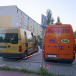 06.06.2015. Awaria wodociągu na ulicy Klonowej w Kielcach / Kamil Król / Radio Kielce