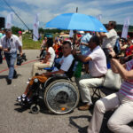 3.6.2015 Masłów. IX Spotkanie Integracyjne Dzieci i Młodzieży o Specjalnych Potrzebach Edukacyjnych / Iwona Murawska / Radio Kielce