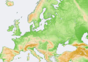 Mapa Europy / Wikipedia