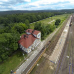 25.6.2015 Zagnańsk. W nocy w Zagnańsk wykoleił się podciąg towarowy. / Wojciech Habdas / Radio Kielce