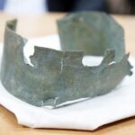 15.06.2015 Kielce. GDDKiA diadem znaleziony podczas prac przygotowawczych w Brzegach / Stanisław Blinstrub / Radio Kielce