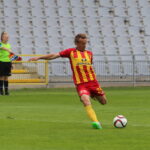 27.06.2015. Sparing Korona Kielce - Termalica Bruk-Bet Nieciecza. Po długiej przerwie w barwach Korony wystąpił Paweł Sobolewski / Kamil Król / Radio Kielce