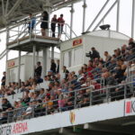 27.06.2015. Sparing Korona Kielce - Termalica Bruk-Bet Nieciecza. Mecz śledziło sporo kibiców / Kamil Król / Radio Kielce