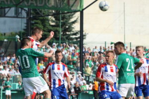 13.06.2015. Pierwszy barażowy mecz o awans do II ligi Radomiak Radom - Wisła Sandomierz / Kamil Król / Radio Kielce