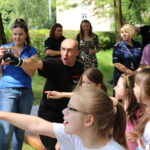 30.06.2015. Warsztaty dzieci w ramach akcji "Lato w teatrze" / Kamil Król / Radio Kielce