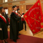 Uroczystość nadania tytułu Doktora 11.06.2015. Honoris Causa prof. Andrzejowi Markowskiemu przez Senat UJK w Kielcach / Kamil Król / Radio Kielce