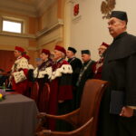 Uroczystość nadania tytułu Doktora 11.06.2015. Honoris Causa prof. Andrzejowi Markowskiemu przez Senat UJK w Kielcach / Kamil Król / Radio Kielce