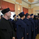 Uroczystość nadania tytułu Doktora Honoris Causa prof. Andrzejowi Markowskiemu przez Senat UJK w Kielcach. Podczas uroczystości wręczono również nominacje doktorskie / Kamil Król / Radio Kielce