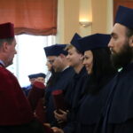 Uroczystość nadania tytułu Doktora Honoris Causa prof. Andrzejowi Markowskiemu przez Senat UJK w Kielcach. Podczas uroczystości wręczono również nominacje doktorskie / Kamil Król / Radio Kielce