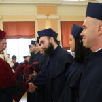 Uroczystość nadania tytułu Doktora Honoris Causa prof. Andrzejowi Markowskiemu przez Senat UJK w Kielcach. Podczas uroczystości wręczono również nominacje doktorskie / Kamil Król / Radio Kielce