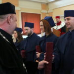 Uroczystość nadania tytułu Doktora Honoris Causa prof. Andrzejowi Markowskiemu przez Senat UJK w Kielcach. Podczas uroczystości wręczono również nominacje doktorskie / Kamil Król / Radio Kielce