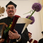 Uroczystość nadania tytułu Doktora Honoris Causa prof. Andrzejowi Markowskiemu przez Senat UJK w Kielcach / Kamil Król / Radio Kielce