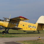 70 lat Aeroklubu Kieleckiego. Festyn na lotnisku w Masłowie. Samolot transportowy An-2 "Antek" / Kamil Król / Radio Kielce