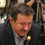 Nadzwyczajna sesja Rady Miasta Kielce. Radny Jan Gierada / Kamil Król / Radio Kielce