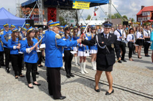 21.6.2015 Daleszyce. 9. Powiatowy Przegląd Orkiestr Dętych / Wojciech Habdas / Radio Kielce