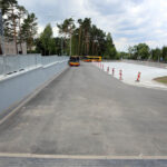 22.6.2015 Kielce. Wyremontowana pętla autobusowa na Bukówce. / Wojciech Habdas / Radio Kielce