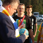 2.6.2015 Kielce. Feta Vive Tauron Kielce po Final4. Zbiórka przy Hali Legionów. / Wojciech Habdas / Radio Kielce