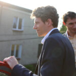 2.6.2015 Kielce. Feta Vive Tauron Kielce po Final4. Na Rynek zawodnicy przejechali zabytkowym piętrowym autobusem. / Wojciech Habdas / Radio Kielce