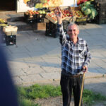 2.6.2015 Kielce. Feta Vive Tauron Kielce po Final4. Na Rynek zawodnicy przejechali zabytkowym piętrowym autobusem. / Wojciech Habdas / Radio Kielce