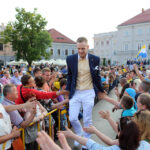 2.6.2015 Kielce. Feta na Rynku - Vive Tauron Kielce po Final4. / Wojciech Habdas / Radio Kielce