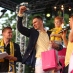 2.6.2015 Kielce. Feta na Rynku - Vive Tauron Kielce po Final4. / Wojciech Habdas / Radio Kielce