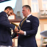 2.6.2015 Kielce. Feta na Rynku - Vive Tauron Kielce po Final4. Pożegnanie zawodników kończących grę w barwach Vive Tauronu. / Wojciech Habdas / Radio Kielce