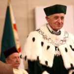 3.6.2015 Kielce. Jubileusz 50-lecia Politechniki Świętokrzyskiej. Uroczyste posiedzenie senatu uczelni połączone z przekazaniem przez władze Kielc nowego sztandaru Politechniki Świętokrzyskiej / Wojciech Habdas / Radio Kielce