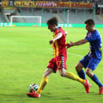 5.6.2015 Kielce. 37. kolejka T-Mobile Ekstraklasy: Korona Kielce- Podbeskidzie Bielsko-Biała / Wojciech Habdas / Radio Kielce