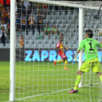 5.6.2015 Kielce. 37. kolejka T-Mobile Ekstraklasy: Korona Kielce- Podbeskidzie Bielsko-Biała / Wojciech Habdas / Radio Kielce