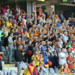 5.6.2015 Kielce. 37. kolejka T-Mobile Ekstraklasy: Korona Kielce- Podbeskidzie Bielsko-Biała / Wojciech Habdas / Radio Kielce