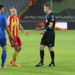 5.6.2015 Kielce. 37. kolejka T-Mobile Ekstraklasy: Korona Kielce- Podbeskidzie Bielsko-Biała / Wojciech Habdas / Radio Kielce