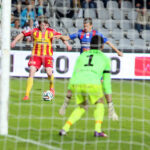 5.6.2015 Kielce. 37. kolejka T-Mobile Ekstraklasy: Korona Kielce- Podbeskidzie Bielsko-Biała / Wojciech Habdas / Radio Kielce