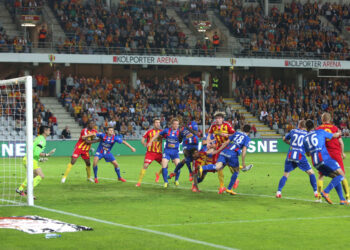 5.6.2015 Kielce. 37. kolejka T-Mobile Ekstraklasy: Korona Kielce- Podbeskidzie Bielsko-Biała / Wojciech Habdas / Radio Kielce